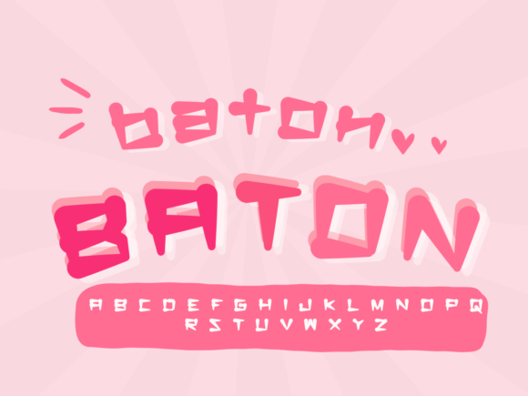 Baton: The Sweet Handwritten Font for Modern Design