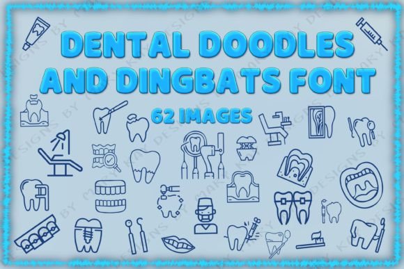 Dental Doodles: A Creative Design Asset for Niche Branding