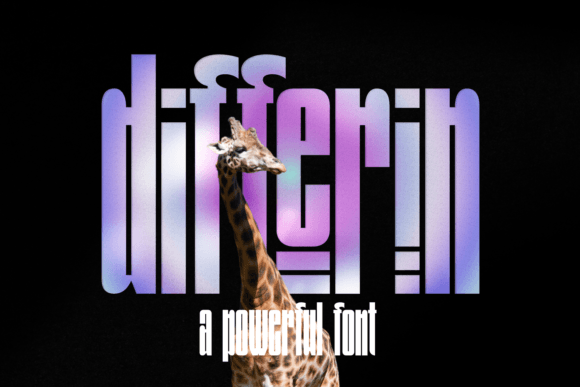 Differin: A Typeface for Bold, Geometric Branding