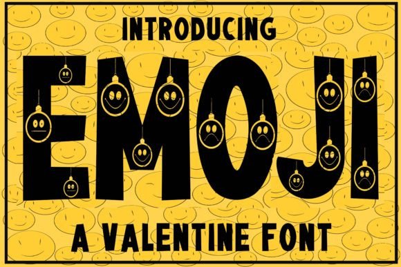 Emoji: A Playful Font for Modern Visual Design