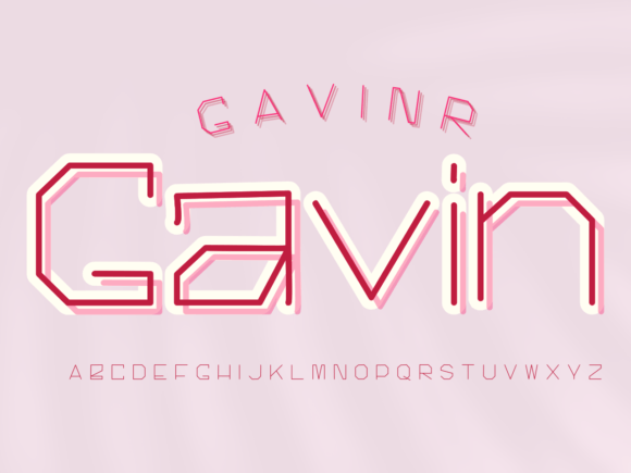 Gavin: A Display Font for Bold Visual Identity