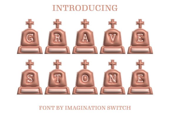 Gravestone Inflated: A Typographic Design That Pops