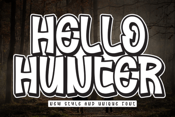 Hello Hunter: A Typeface for Unforgettable Impact