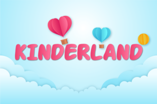 Kinderland: A Soft Font to Add Color to Your Projects