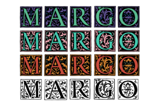 Margo: A Medieval-Inspired Color Font for Modern Design