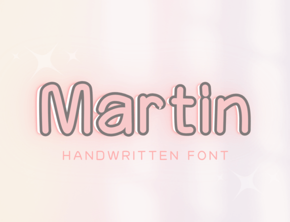 Martin: The Modern Handwritten Script for Authentic Design