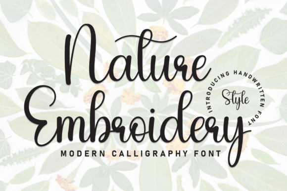 Nature Embroidery: Weaving Organic Elegance into Modern Design