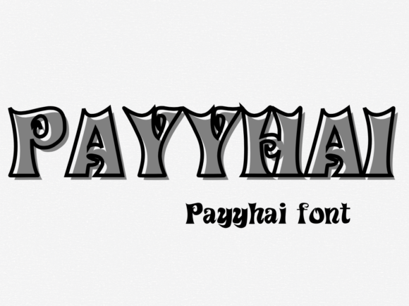 Payyhai: A Quirky Display Font for Modern Design