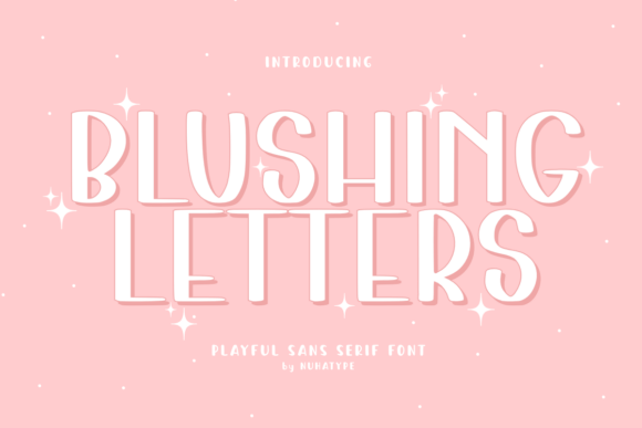 The Soft, Friendly Power of Blushing Letters Typography