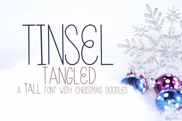 Tinsel Tangled: Elevate Holiday Design with Playful Typography
