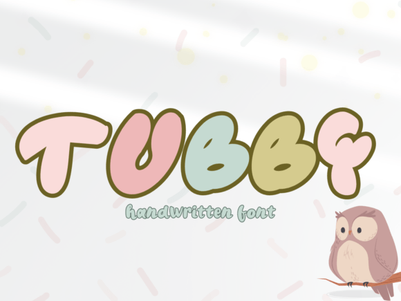 Tubby: Elevating Design with Unique Hand-Drawn Typography