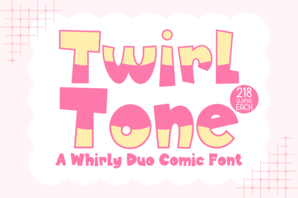 TwirlTone Duo: Elevate Designs with Playful Typography