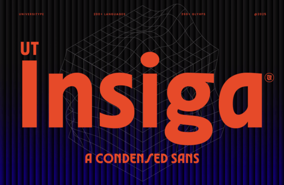 Ut Insiga: The Modern Condensed Sans for Focused Design